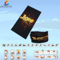 LSB-0117 Ningbo Lingshang 100% Polyester multifunktionale nahtlose Outdoor-Hals Rohr Kopf wickelt Bandanas